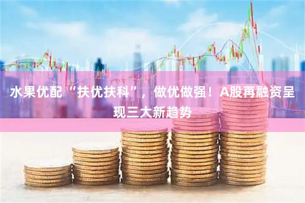 水果优配 “扶优扶科”，做优做强！A股再融资呈现三大新趋势