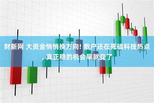 财新网 大资金悄悄换方向! 散户还在死磕科技热点, 真正稳的机会早就变了